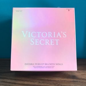 Victoria’s Secret Invisible Push Up Bra w/ Wings